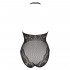 Body Sexy a Rete Nera, Colletto e Schiena Aperta - Taglia unica elasticizzata (Tg.36-44) - 5