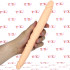 Fallo Doppio in Puro Silicone Morbido e Flessibile 30 X 3,2 cm. - 0