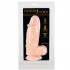 Fallo realistico gigante color carne con ventosa 26,5 x 7,3 cm. - 0