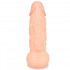 Fallo realistico gigante color carne con ventosa 26,5 x 7,3 cm. - 2