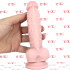 Fallo Realistico in Puro Silicone Morbido e Flessibile 15 x 3,5 cm. - 2
