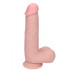 Fallo Realistico in Puro Silicone Morbido e Flessibile 19 X 4,4 cm. - 4