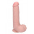 Fallo Realistico in Puro Silicone Morbido e Flessibile 19 X 4,4 cm. - 5