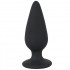 Cuneo anale pesante (75 g.) in silicone a punta affusolata 8,9 x 3,1 cm. - 1