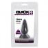Cuneo anale pesante (75 g.) in silicone a punta affusolata 8,9 x 3,1 cm. - 2