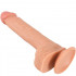 Fallo realistico Real Lover in Silicone con ventosa 21,7 x 3,9 cm. - 3