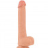 Fallo realistico Real Lover color carne con ventosa 23,9 x 4,1 cm. - 2
