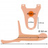Strap On Cavo con Anello per Testicoli Aggiunge 5 cm al tuo Pene - 3