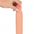Guaina allunga pene +4,5 cm. color carne 16,5 x 3 cm. - 2