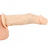 Guaina vibrante allunga pene +2,5 cm. color carne 19 x 3,7 cm. - 5