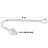 Gancio Anal Hook in alluminio da 24 cm. con plug 5,1 x 3,5 cm. - 0