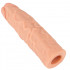 Guaina Fallica 19,5 cm. + 3 cm. di Lunghezza color Carne - 4