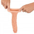 Guaina Fallica 19,5 cm. + 3 cm. di Lunghezza color Carne - 2