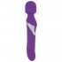 Vibratore con Perle Rotanti + Massaggiatore 2 Motori Ricaricabile USB in Puro Silicone 24 x 4,6 cm. - 2
