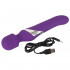 Vibratore con Perle Rotanti + Massaggiatore 2 Motori Ricaricabile USB in Puro Silicone 24 x 4,6 cm. - 5