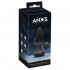 Cuneo Anale Rotante e Vibrante in Silicone con Telecomando Wireless 14,2 x 3,9 cm. Nero - 8