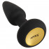 Cuneo Anale Rotante e Vibrante in Silicone con Telecomando Wireless 14,2 x 3,9 cm. Nero - 3