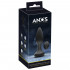 Cuneo Anale Effetto Rimming Vibrante in Silicone 15,1 x 4,2 cm. Telecomando Ricaricabile USB - 6