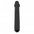 Stimolatore Dilatatore Uretra a Tunnel con Rilievi in Silicone con Stopper 13 x 1 cm. Nero - 3