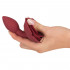 Rose Butt Plug - Cuneo Anale in Silicone con Butt Rose 10,7 x 3 cm. Rosso - 5