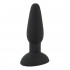 Cuneo Anale in Silicone con Effetto Thumping sul Gambo 15 x 4,3 cm. con Telecomando Ricaricabile con USB Nero - 2