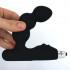 Stimolatore Prostata e Perineo in Puro Silicone Rebel 14 X 3,6 cm. - 3
