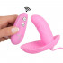 Conchiglia Vibrante Indossabile Stimola Vagina e Clitoride con Telecomando Wireless Rosa - 0