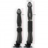 Sex machine portatile con vibratore in silicone nero con ventosa removibile 36,3 x 3,2 cm. - 9