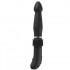 Sex machine portatile con vibratore in silicone nero con ventosa removibile 36,3 x 3,2 cm. - 5