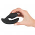 Plug Anale Gonfiabile Vibrante Indossabile in Silicone con Telecomando 10,7 x 3,4 cm. Nero - 5