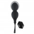 Sfere Vaginali Gonfiabili e Vibranti con Telecomando 18,5 x 4,2 cm. in Silicone Nero - 1