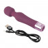 Wand Vibe - Massaggiatore per Clitoride in Silicone 18,4 x 4 cm. Magenta Ricaricabile con USB - 2