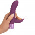 Rabbit Vibe - Vibratore Rabbit in Silicone 13 x 3,2 cm. Magenta Ricaricabile con USB - 2