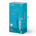 2 Catene Anale da 5 Bulbi Progressivi 20,5 x 2,8 e 20,5 x 3,3 cm. in Silicone Rosa e Azzurro - 7