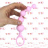 Satisfyer Love Beads Catene Anali da 5 Bulbi Progressivi 20,5 x 2,8 e 20,5 x 3,3 cm. in Silicone Rosa e Azzurro - 2