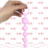 Satisfyer Love Beads Catene Anali da 5 Bulbi Progressivi 20,5 x 2,8 e 20,5 x 3,3 cm. in Silicone Rosa e Azzurro - 1