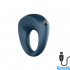 Satisfyer Power Ring Anello Fallico Vibrante in Silicone Blu Ricaricabile USB - 2