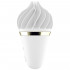 Satisfyer Sweet Treat Lecca Clitoride Portatile a Forma di Gelato in Silicone Bianco - 2