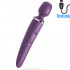 Satisfyer Wand-er Women Massaggiatore in Silicone Viola 34 x 5,5 cm. Ricaricabile con USB - 0