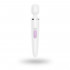 Satisfyer Wand-er Women Massaggiatore in Silicone Bianco 34 x 5,5 cm. Ricaricabile con USB - 1