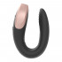 Satisfyer Double Love Vibratore per Coppia in Silicone con Telecomando Wireless e APP Ricaricabile USB Nero - 5