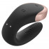 Satisfyer Double Love Vibratore per Coppia in Silicone con Telecomando Wireless e APP Ricaricabile USB Nero - 4