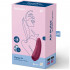 Satisfyer Curvy 1+ Stimolatore per Clitoride con Onde di Pressione in Silicone Magenta - 6