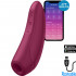 Satisfyer Curvy 1+ Stimolatore per Clitoride con Onde di Pressione in Silicone Magenta - 0
