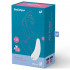 Satisfyer Curvy 2+ Stimolatore per Clitoride con Onde di Pressione in Silicone Bianco - 6