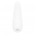 Satisfyer Curvy 2+ Stimolatore per Clitoride con Onde di Pressione in Silicone Bianco - 1