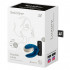 Satisfyer Double Love Vibratore per Coppia in Silicone con Telecomando Wireless e APP Ricaricabile USB Blu - 6