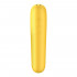 Satisfyer Dual Love Vibratore e Stimolatore con Onde di Pressione 2 in 1 in Silicone Giallo Ricaricabile USB - 3