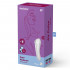 Satisfyer Dual Pleasure Vibratore e Stimolatore con Onde di Pressione 2 in 1 in Silicone Bianco Ricaricabile USB - 4