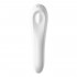 Satisfyer Dual Pleasure Vibratore e Stimolatore con Onde di Pressione 2 in 1 in Silicone Bianco Ricaricabile USB - 3